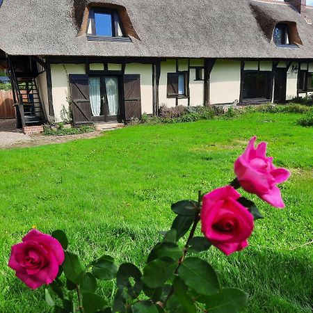 Les 2 Chaumieres Avec Piscine Villa Epinay Exterior foto