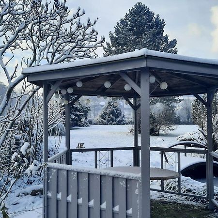 Les 2 Chaumieres Avec Piscine Villa Epinay Exterior foto