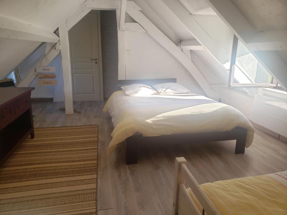 Les 2 Chaumieres Avec Piscine Villa Epinay Exterior foto