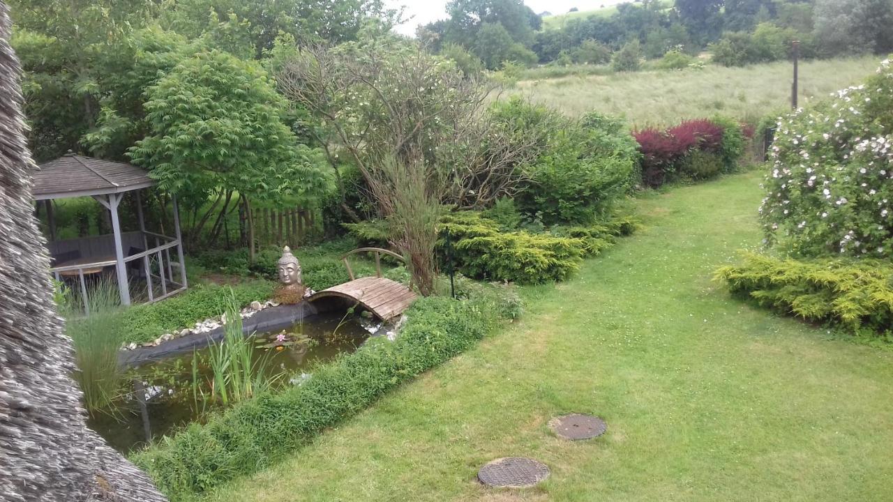Les 2 Chaumieres Avec Piscine Villa Epinay Exterior foto