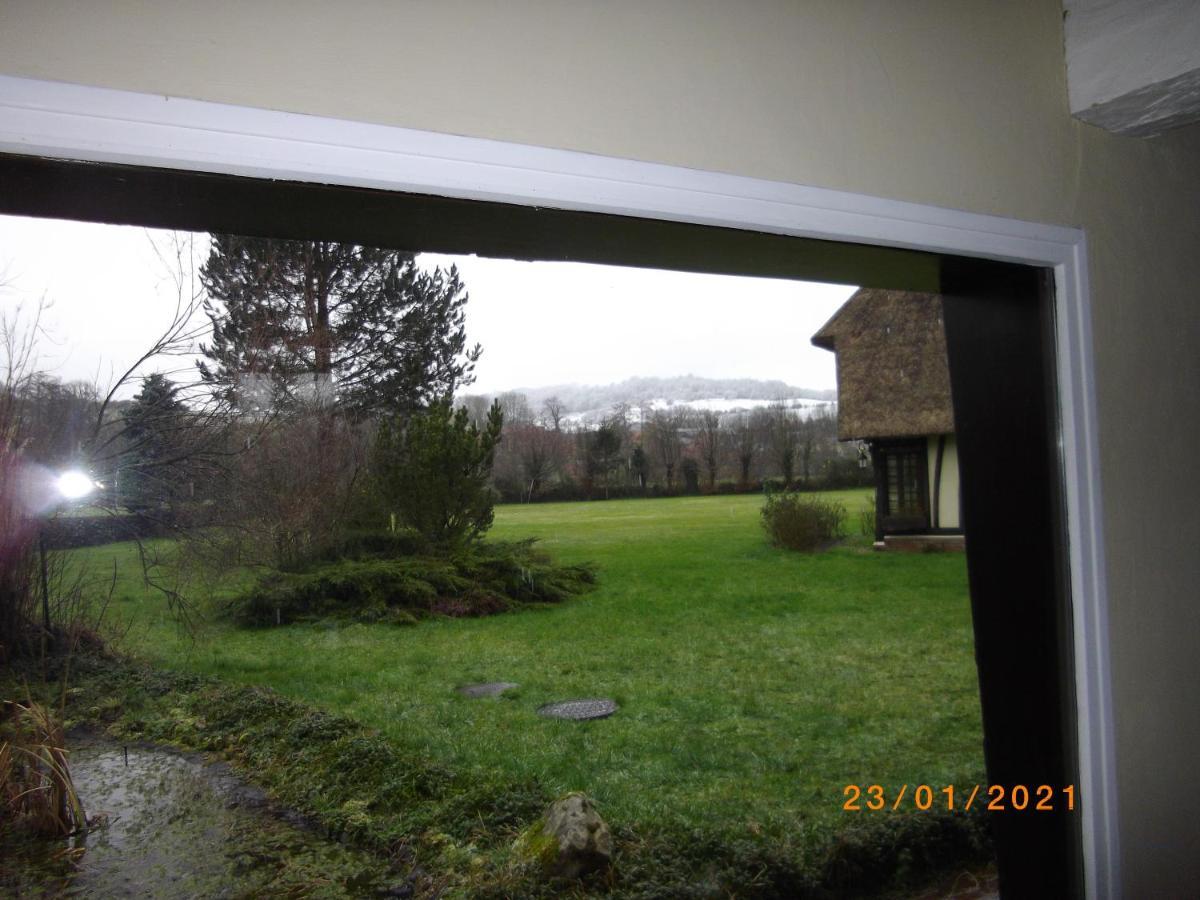 Les 2 Chaumieres Avec Piscine Villa Epinay Exterior foto